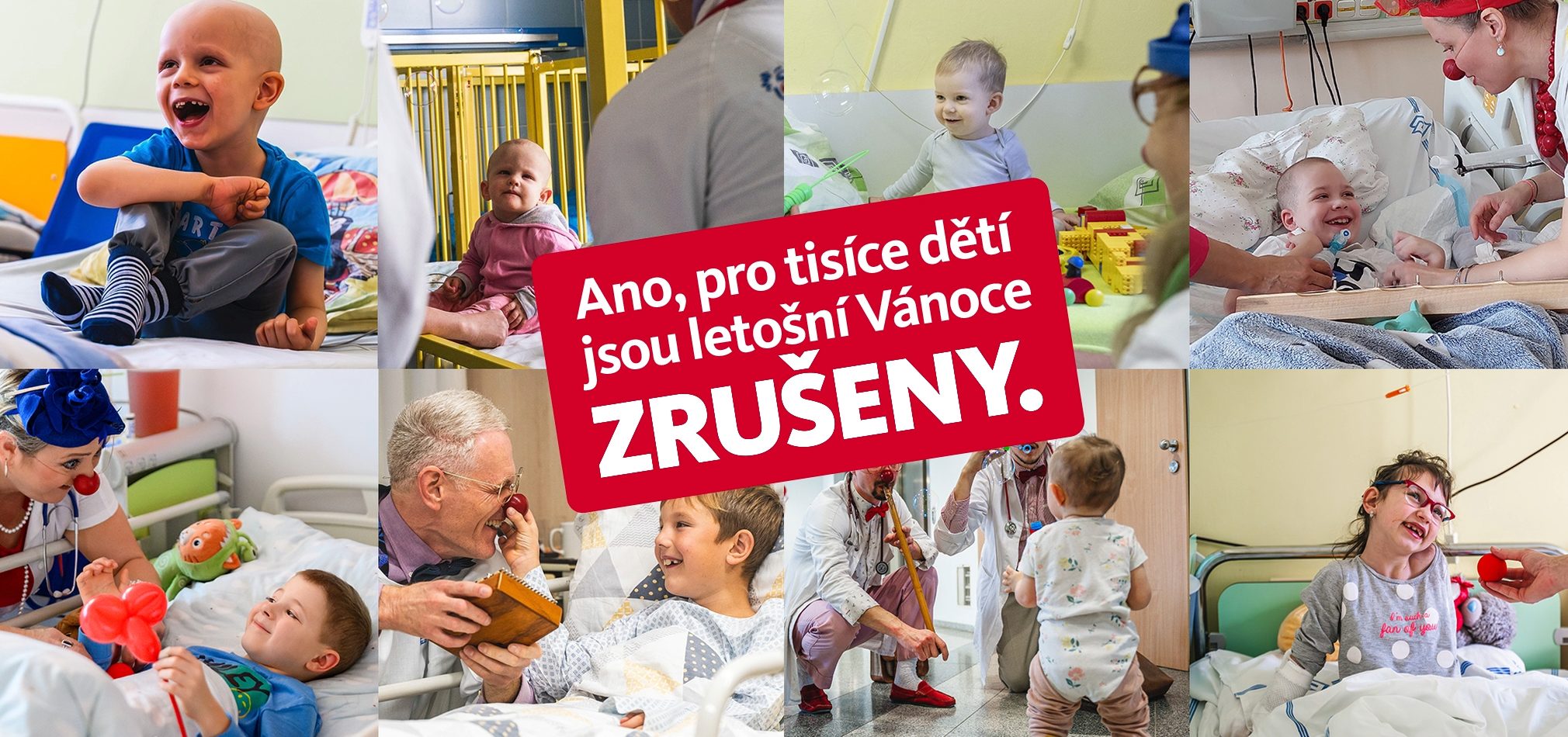 Razítko: Ano, pro tisíce dětí jsou letošní Vánoce zrušeny.